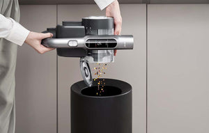 Вертикална прахосмукачка JIMMY H8 FLEX Cordless Vacuum Cleaner, Мощност 550W, 185 AW, Автономия 65 мин, Черен/Сив