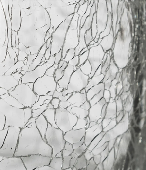 Ваза atmosphera Crackle, Стъкло, 30 cm