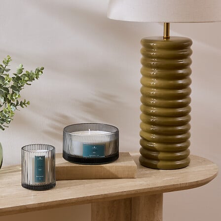 Ароматна свещ atmosphera Albie, 635 гр, Стъклен буркан