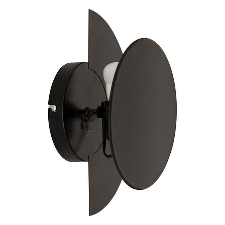 Лампа за стена atmosphera Mysti, 30.5 cm, Черен