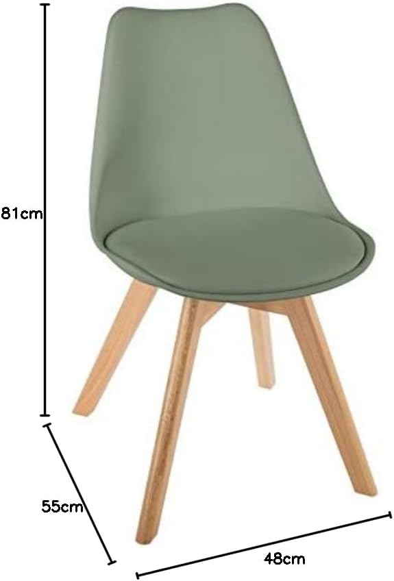 Трапезен стол atmosphera Baya, Полипропилен, Бук