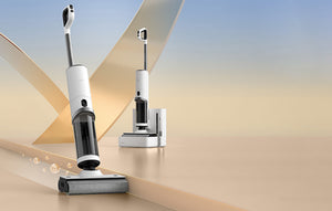 Прахосмукачка Deerma, 230 W, 5000 mAh, 700/500 ml, Бял