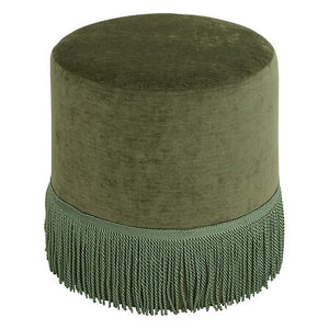 Пуф atmosphera Alanya, Шенил, Каки, Ø37.5 см