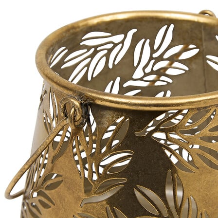 Фенер atmosphera Belli, Метал, Златен, 15 cm