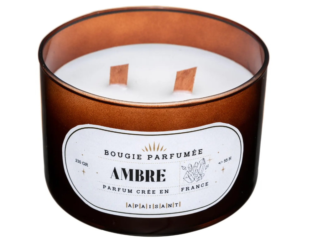 Ароматна свещ atmosphera Snow, Стъкло, 470 g