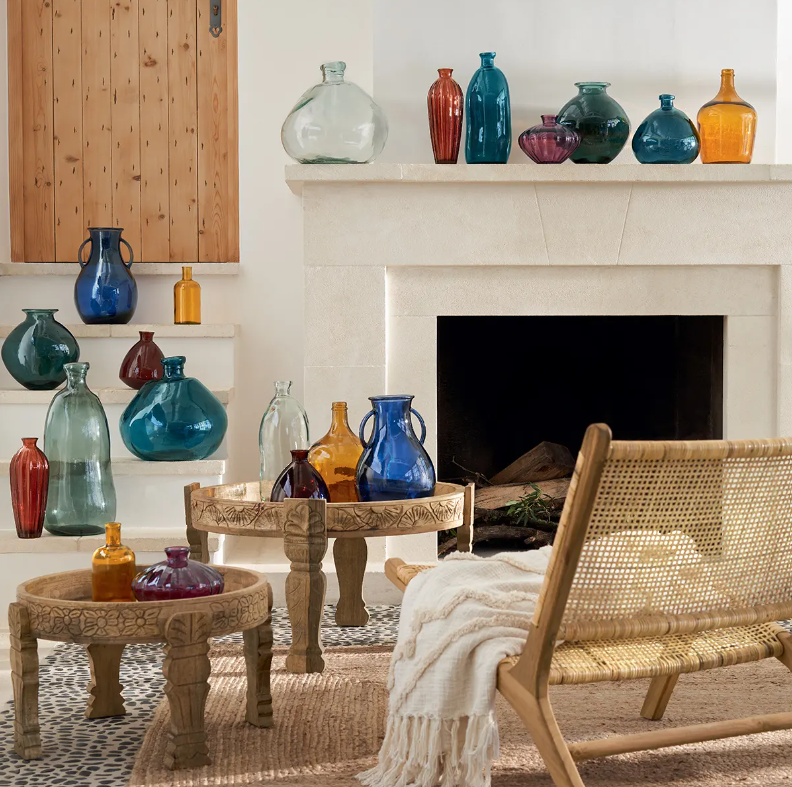 Ваза Аtmosphera Candy, Стъкло, 14 см