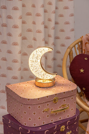 Детска нощна лампа с батерии atmosphera Bella, 14x20 cm