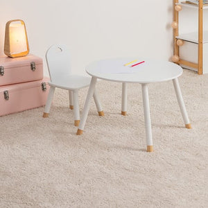 Детска маса atmosphera, MDF, Бял