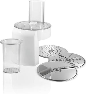 Кухненски робот Bosch MUM54251, 900 W, 7 скорости, купа 3.9 л, Блендер 1.25 л, Бял