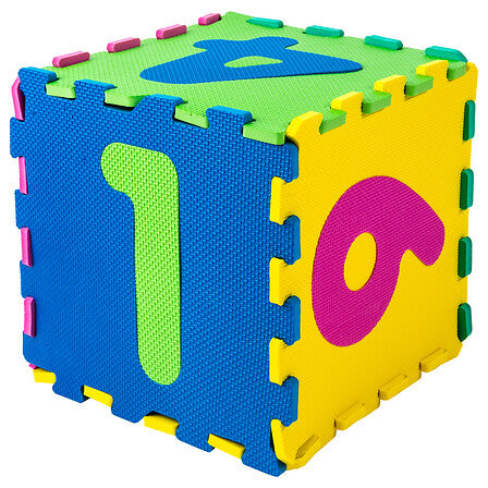 Детски мек сглобяем пъзел за под, Игра Дама, 10плочки