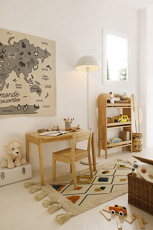 Детски шкаф за съхранение atmosphera Robin, Хевея