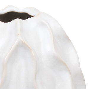 Ваза atmosphera Sandri, 17 cm, Бял, Керамика