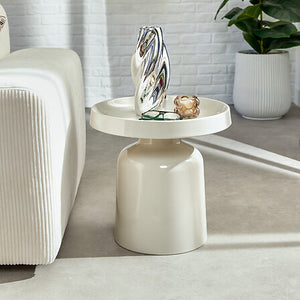 Помощна маса atmosphera Abadi, Метал, Ø43 см