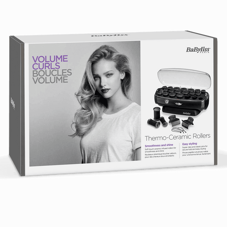 Bigudiuri electrice de păr BaByliss RS035E, 20 bucăți, înveliș ceramic, funcție ionică