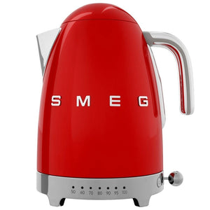 Електрическа кана Smeg KLF04RDEU, 2400W, 1.7 л, Червен