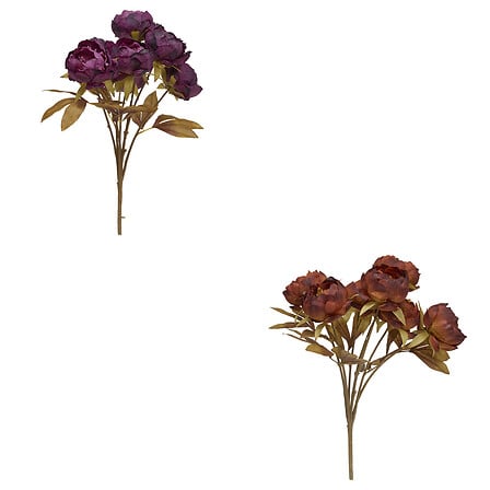 Декоративен букет божури atmosphera Fria, Асорти, 53 cm