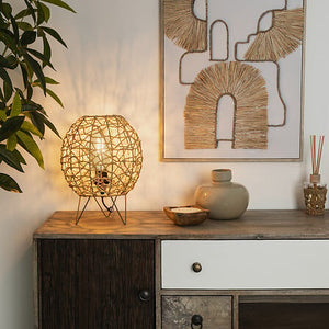 Настолна лампа atmosphera Raahé, 34 cm