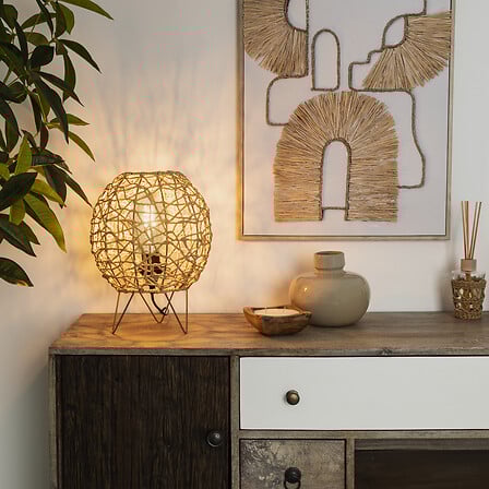 Настолна лампа atmosphera Raahé, 34 cm