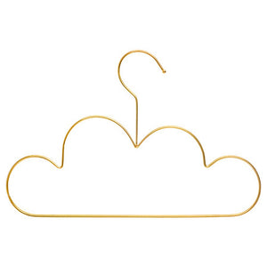 Детски закачалки atmosphera Cloud, Златист, 3 бр