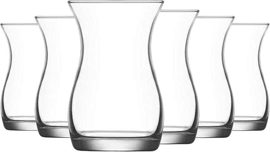 Сет чаши за турски чай LAV Klasik, 115 мл, 6 бр