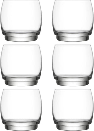 Сет чаши за уиски LAV Lune, 325 мл, 6 бр