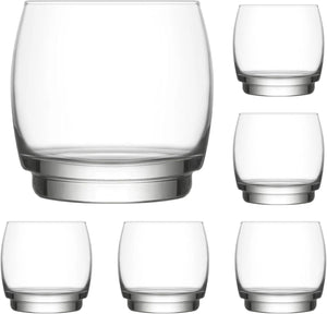 Сет чаши за уиски LAV Lune, 325 мл, 6 бр