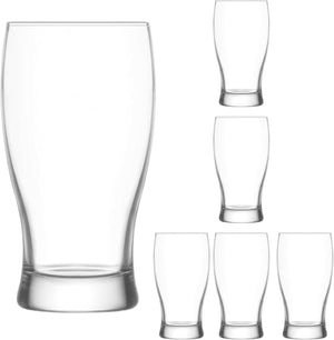 Сет чаши за бира LAV Belek, 380 мл, 6 бр