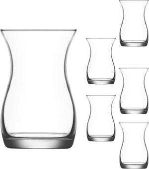 Сет чаши за турски чай LAV Klasik, 115 мл, 6 бр