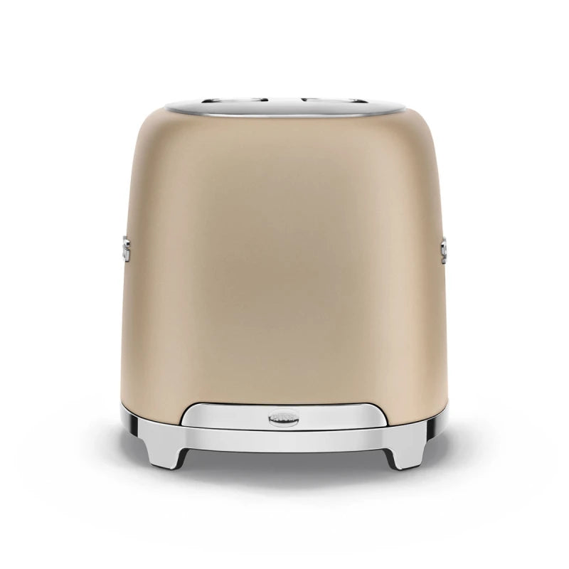 Тостер Smeg TSF01CHMEU, 950 W, 2 филии, Кремав