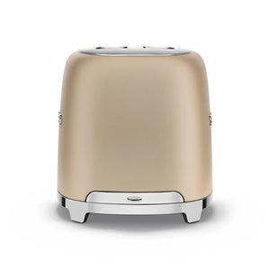Тостер Smeg TSF01CHMEU, 950 W, 2 филии, Кремав