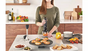 Пасатор Braun MultiQuick 5237, 5 приставки, 1000W, Черен