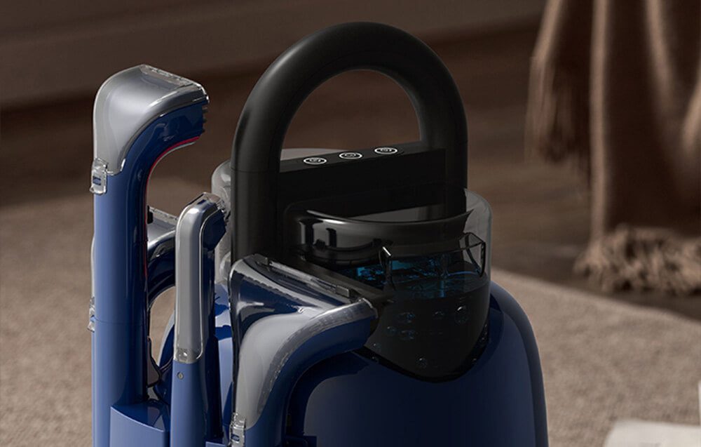 Прахосмукачка за пране Xiaomi Deerma DEM-BY200, 950 W, 1600 ml резервоар за вода, 1 bar налягане, Син