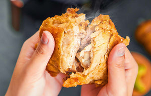 Фритюрник с горещ въздух Deerma KZ100, 1000W, Капацитет 3 л, Сензорен дисплей, Черен