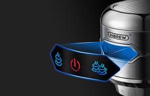 Полуавтоматична еспресо машина HiBREW H11 , 19 bar, 1450W, 1.1l, Сребрист