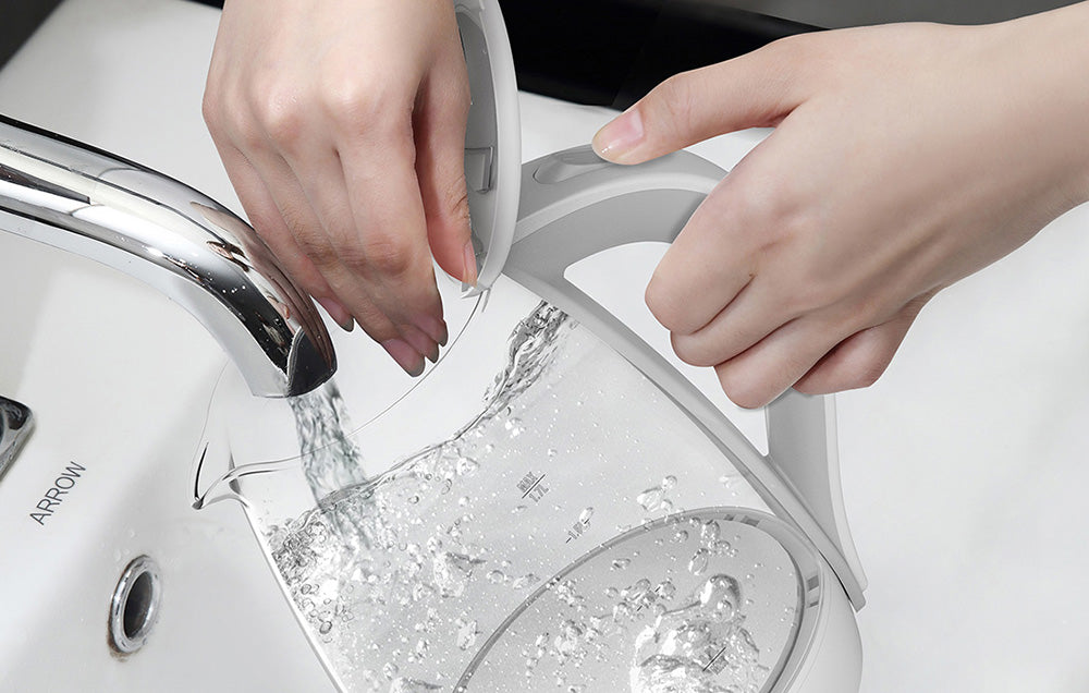 Електрическа кана Deerma SH30W, 2200W, 1.7 L, Бял