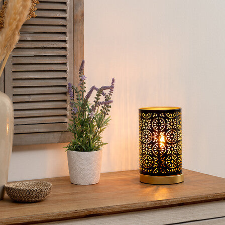 Нощна лампа atmosphera Gypsy, 22 cm, Метал