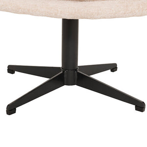 Табуретка за крака atmosphera Stelan, Бежов, 53x48x44 см