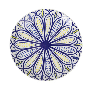 Set de farfurii de desert japoneze LA MEDITERRANEA Kait, 20 cm, porțelan, 6 buc.