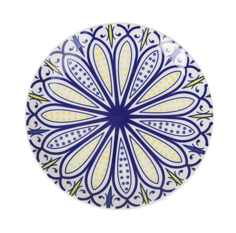 Сет японска десертна чиния LA MEDITERRANEA Kait, 20 cm, Порцелан, 6бр
