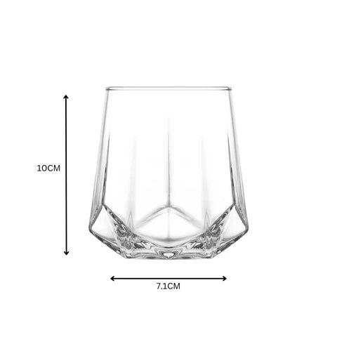 Сет чаши за уиски LAV Valeria, 280 мл, 6 бр