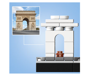 LEGO® Architecture - Paris 21044, 649 части