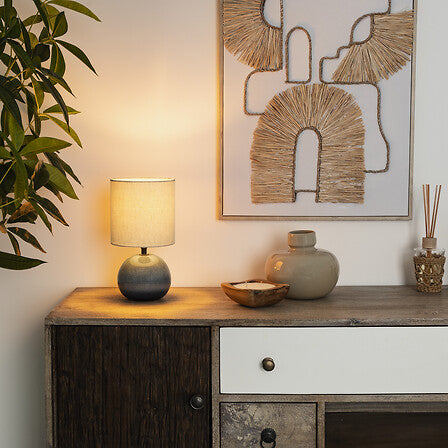 Нощна лампа atmosphera Gaia, 28 cm, Керамика