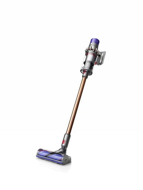 Вертикална прахосмукачка Dyson V10 Absolute 44888301, 525W, 29.4V, 0.76 л, Автономия 60 мин, Сив/Оранжев