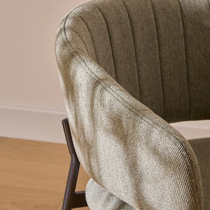 Трапезен стол с подлакътници atmosphera Solea, Корд