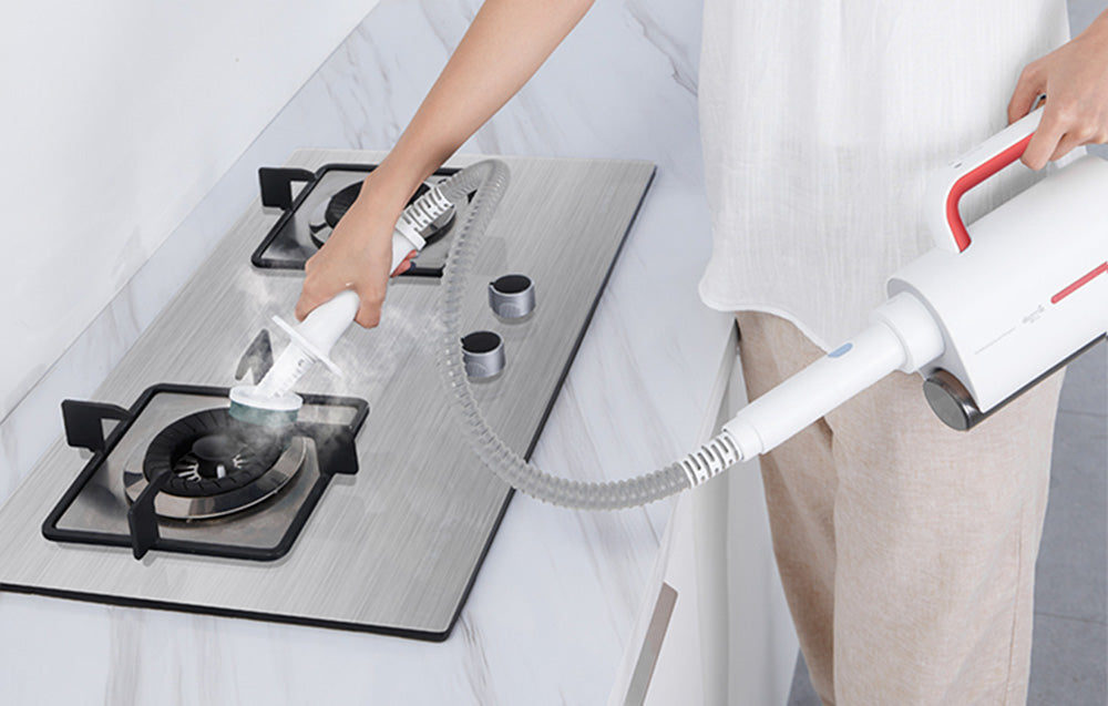 Мултифункционална парочистачка Deerma ZQ610, 1300W, 230мл, 105°C, 4м кабел, Бял