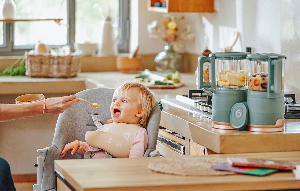 Уред за готвене на пара 6м+, 4в1 Nutribaby Glass