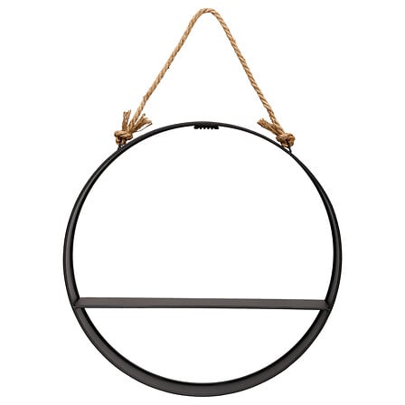 Рафт за стена atmosphera Irena,  Метал, Ø55 см