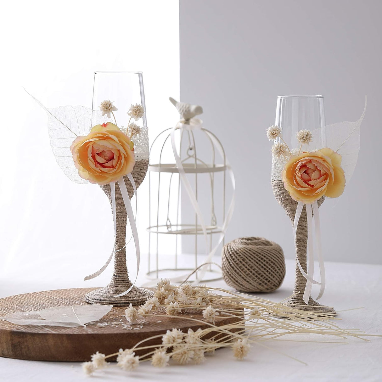 Сет чаши за шампанско LAV Fame, 215 мл, 6 бр