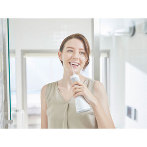 Зъбен душ Panasonic EW1511W503, Ултразвукова технология, 5 програми, Бял/Сребрист