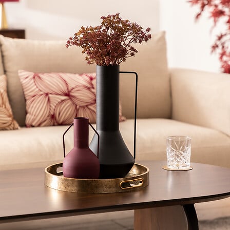 Ваза atmosphera Sylvain, 35 cm, Черен